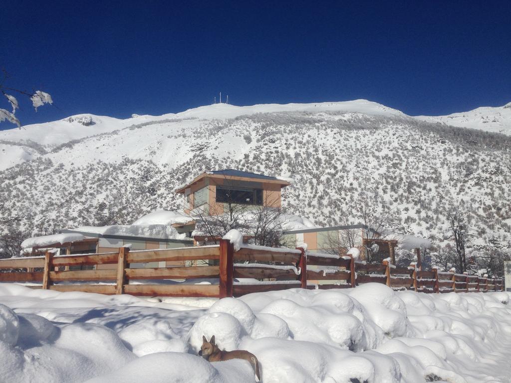 Refugio Ecobox Andino Villa Las Trancas Luaran gambar