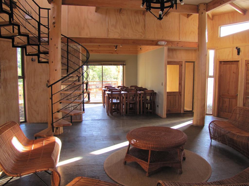Refugio Ecobox Andino Villa Las Trancas Luaran gambar