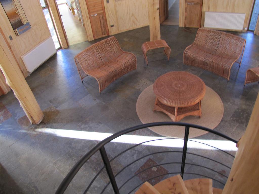 Refugio Ecobox Andino Villa Las Trancas Luaran gambar