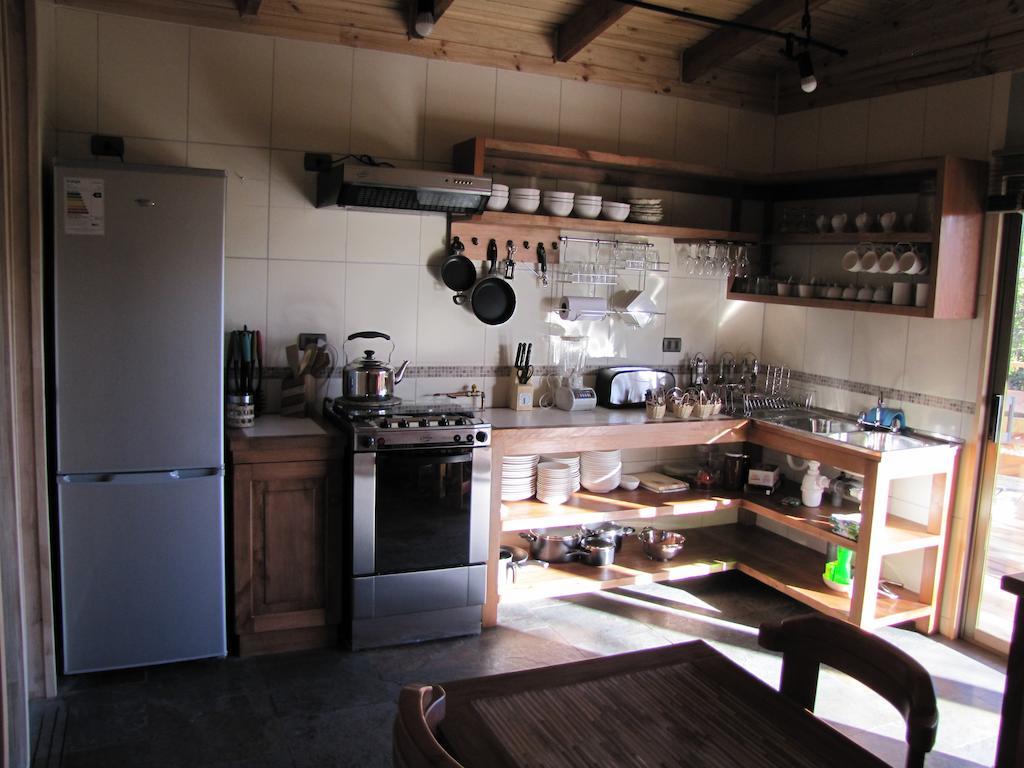 Refugio Ecobox Andino Villa Las Trancas Luaran gambar